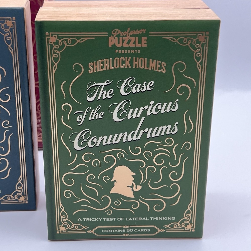 Sherlock Holmes The Challenge‎ Trilogy - Set of 3 Games - Professor Puzzle - Picture 12 of 16